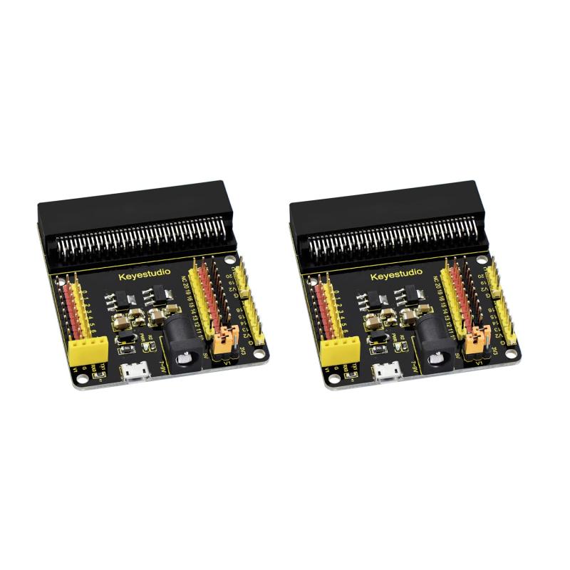 KEYESTUDIO マイクロビットセンサーブレークアウトボード マイクロUSB BBCマイクロビット用