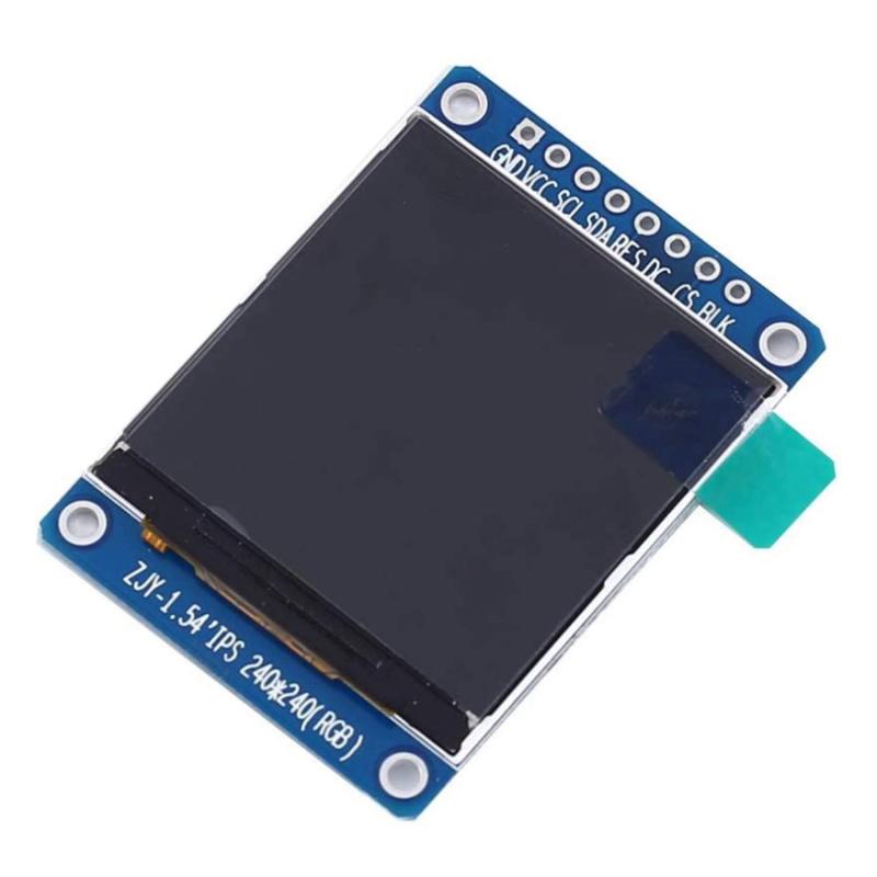 Ahvqevn 1.54インチ、240X240解像度IPS HD LCDモニター1.54インチ、SPI 7789 LCDモニター