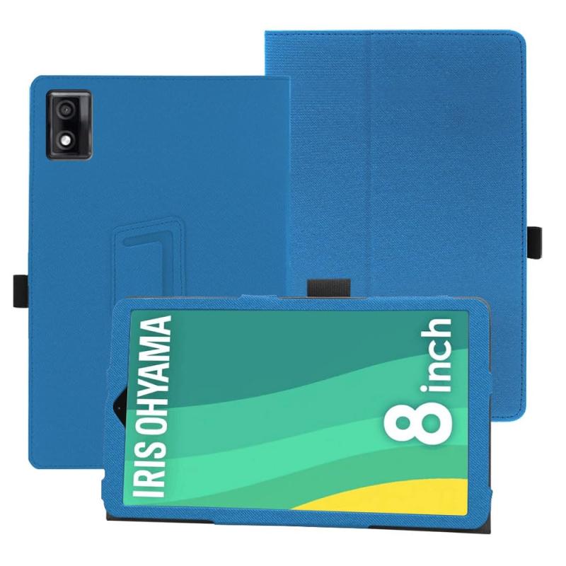 for LUCA TE083M3N1-B 用 ケース タブレットカバー 保護ケース角度調整 スタンド 超軽量 全面保護 スタンド機能付き LUCA TE083M3N1-B ハードカバー（ブルー）💻【適用機種】LUCA TE083M3N1-B 専用ケース。本体に合わせた正確なサイズ設計でケースに干渉しません。（ご不安な場合は、お気軽にお問い合わせ下さいませ）。💻【画面保護】スリムな状態を保ちつつ、フロントカバーにより、傷から画面を保護します。高精細度と触り心地良く:日常利用に対してはスムーズな使用感をもたらし、保護性能が優れています。取付簡単です。💻【スタンド機能】:穴にピッタリした設計、電源ボタン、音量ボタン、イヤホンジャック、コネクタ等がそのまま使用でき、安定なスタンド機能付き、多角度回転式、最適な視覚に調整可能です。横向きに立てかけて、動画視聴、ゲームなどに便利です。💻【上質な素材と繊細な作り】非常に正確さが求められる繊細な作りによって丁寧な仕上がりを実現。摩擦によって発生する傷を抑え、液晶画面に最高の保護です。全面保護、耐摩耗性 傷つき防止します、や埃を防ぐことができます。💻【着脱が簡単】取り付けが簡単で、取り出しやすいです。オフィスだけでなく、旅行先、自宅などあらゆるシーンでご利用いただけます。持ち歩き、走るのが便利，手に持っても重さを感じることがあ