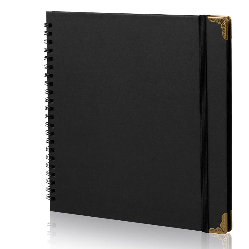 Joyberg Scrapbook 80 Pages, Scrapbook Album Suitable for Album Memory Book Wedding, Anniversary Family, DIY Craft Projects vision-stores-10195034 ビジョンストア サンプル画像3