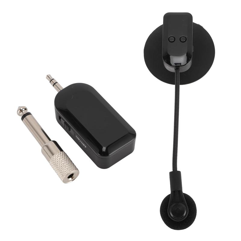 2.4G WL楽器マイク、HiFiサウンドWLマイクピックアップシステム、ギターバイオリンアコーディオンチェロツィターリュート用W​​Lマイクおよびレシーバーシステム