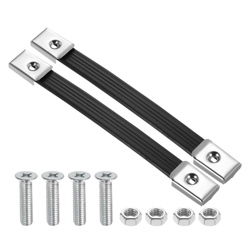 PATIKIL Speaker Cabinet Strap Handles, Handle Pull Metal Caps Buckle Grasp Strap Hardware
