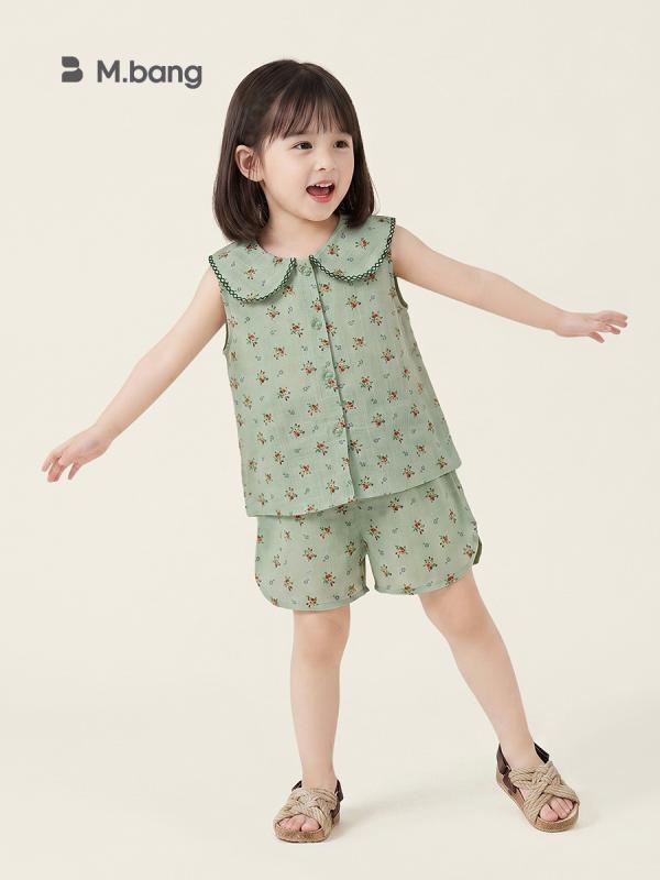 セットアップ キッズ 女の子 子供服 上下セット 半袖 シャツ ショートパンツ 短パ...