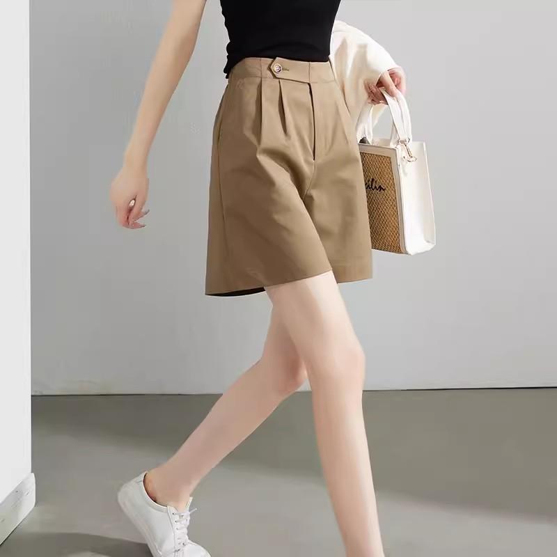 ショートパンツ レディース 短パン Aライン テンセル 軽量 薄手 柔らかい ゆったり 着痩せ ボトムス ズボン カジュアル サマー 涼しい 無地 シンプル 通勤 通学 普段使い 部屋着 ワンマイルウェア 伸縮性 ポケット vision-stores-10487422 ビジョンストア パッケージ画像