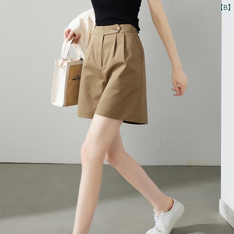 ショートパンツ レディース 短パン Aライン テンセル 軽量 薄手 柔らかい ゆったり 着痩せ ボトムス ズボン カジュアル サマー 涼しい 無地 シンプル 通勤 通学 普段使い 部屋着 ワンマイルウェア 伸縮性 ポケット vision-stores-10487422 ビジョンストア サンプル画像3