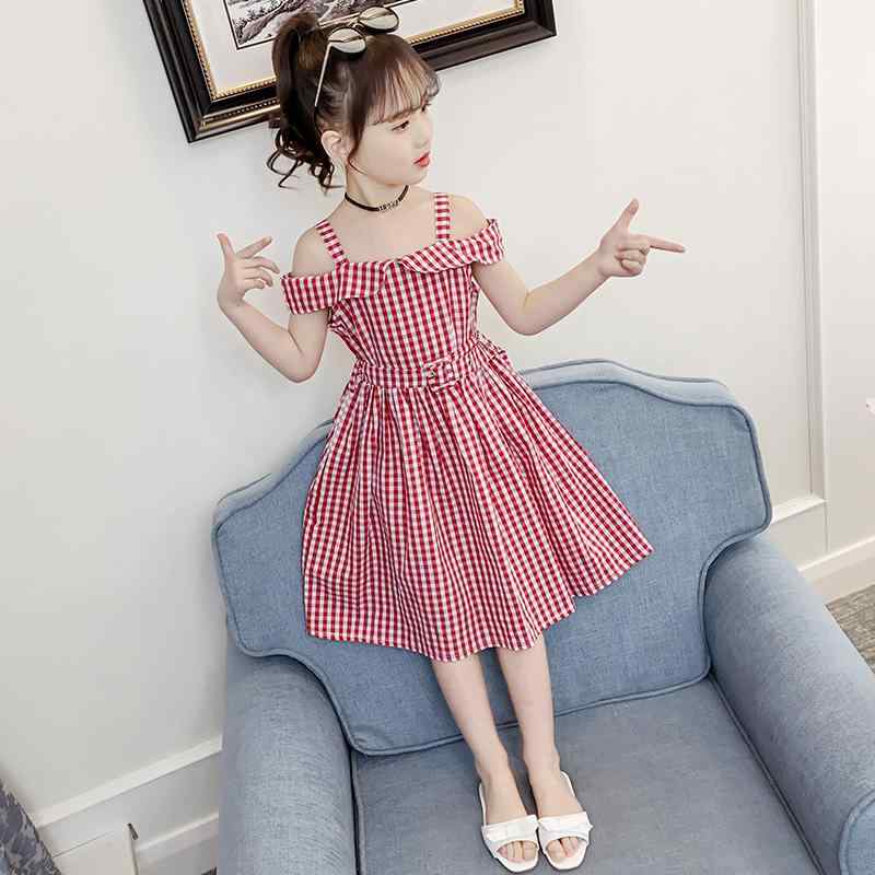 ワンピース 女の子 キッズ 子供 ノースリーブ 吊り下げ スカート 肩出し コットン 綿100% 涼しい 薄手 かわいい おしゃれ お出かけ 普段着 旅行 リゾート サマーワンピ ドレス プリンセス フェミニン 通気性 吸水