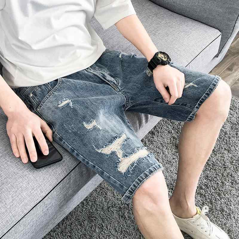 ・スタイル: シンプル・シルエット: ストレート・加工: ウォッシュ加工・丈: ショートパンツ・ウエスト: ミドルウエスト・厚み: 普通・対象: メンズ、ユース・素材: デニム（綿 50-70%）・着用シーン: カジュアル・デザイン詳細: マルチポケット・伸縮性: 微弱・裾のスタイル: ストレート・カラー展開: ブルー、ブラックグレー、ブラック、グレー、レトロブルー・サイズ展開: 28（推奨体重45-50kg）、29（推奨体重50-55kg）、30（推奨体重55-60kg）、31（推奨体重60-65kg）、32（推奨体重65-72.5kg）、33（推奨体重72.5-77.5kg）、34（推奨体重77.5-82.5kg）、36（推奨体重82.5-90kg）・カテゴリ: デニムパンツ