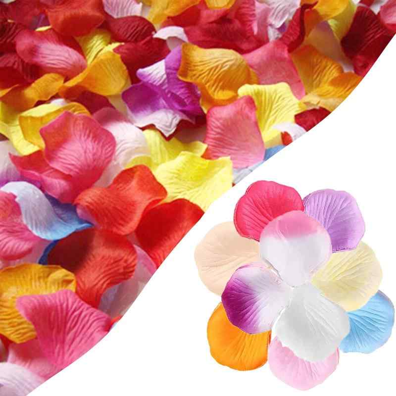 紙吹雪 10色 約2000枚 バラの花びら 造花 フラワーシャワー プロポーズ ウエディング 店舗飾り バレンタイン おしゃれ vision-stores-10270872 ビジョンストア パッケージ画像