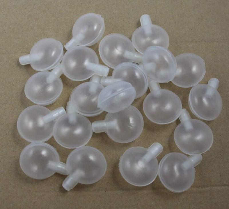 CHENGYIDA 50個 1"(25mm) 犬用おもちゃ、スクエアー、修復用ベビーおもちゃのための交換用のスクイーズ、スクイカー用詰め替え、ぬいぐるみ用鳴き笛 おもちゃスクイーカー修理 犬/ペット/ vision-stores-10288229 ビジョンストア パッケージ画像