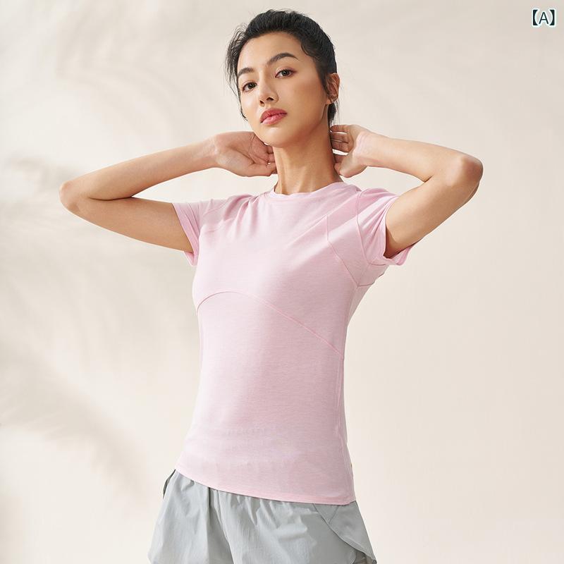 Tシャツ レディース メリノウール 半袖 トップス カットソー 吸湿速乾 通気性 伸縮性 軽い 軽量 アウトドア キャンプ 登山 トレッキング スポーツ ランニング ウォーキング カジュアル 丸首 無地 春夏 vision-stores-10273475 ビジョンストア サンプル画像2