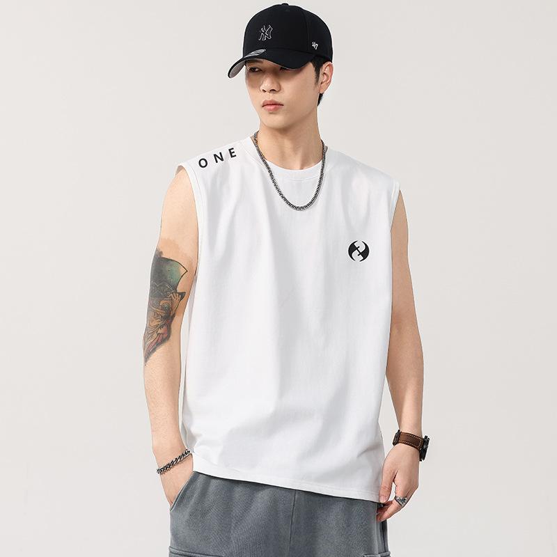 ・カテゴリ: Tシャツ・背心・スタイル: ストリートカジュアル・シルエット: ルーズフィット・柄: アルファベット、プリント・主な素材: 綿・素材: 綿・着用シーン: 日常・デザイン詳細: プリント・裾のデザイン: ストレートヘム・カラー展開: ブラック、ホワイト・サイズ展開: M（推奨50-60kg）、L（推奨60-70kg）、XL（推奨70-80kg）、2XL（推奨80-90kg）、3XL（推奨90-100kg）、4XL（推奨100-110kg）、5XL（推奨110-120kg）、6XL（推奨120-130kg）、7XL（推奨130-140kg）・対象: ビッグサイズ・厚み: 普通