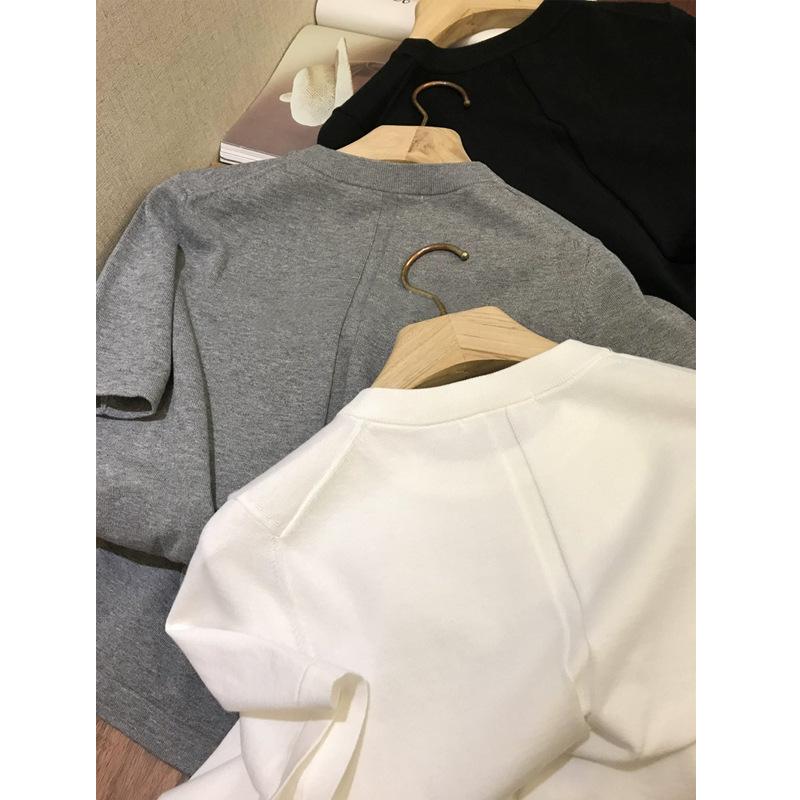 ・カテゴリ: Tシャツ・スタイル: カジュアル・主な素材: ポリエステル（ポリエステル繊維）・ネックライン: クルーネック・袖丈: 半袖・柄: 無地・衣丈: レギュラー丈（50cm＜衣丈≤65cm）・カラー展開: ホワイト、グレー、ブラック・サイズ展開: S、M、L