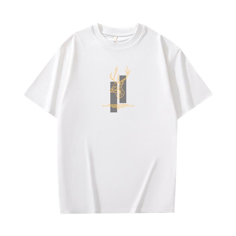 ・カテゴリ: Tシャツ・スタイル: カジュアル・主な素材: 綿96%以上・柄: キャラクター、幾何学模様、プリント・シルエット: ルーズフィット・ネックライン: クルーネック・袖丈: 半袖・袖の種類: ドロップショルダー・厚み: 普通・フード: なし・対象: メンズ、ティーン、大人・着用シーン: 日常・カラー展開: ホワイト、ブラック、カーキ、ブルー、ダークグレー・サイズ展開: S（推奨45-57.5kg）、M（推奨55-65kg）、L（推奨62.5-72.5kg）、XL（推奨70-85kg）、2XL（推奨85-97.5kg）、3XL（推奨95-107.5kg）・重量: 約200g・機能性: 通気性