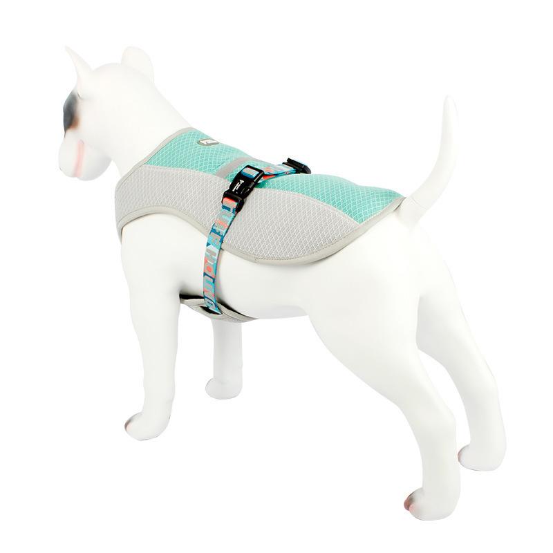 ペット服 ウェア 犬用 冷却ベスト 夏用 クールベスト 接触冷感 軽量 通気性 暑さ対策 お出かけ 散歩用