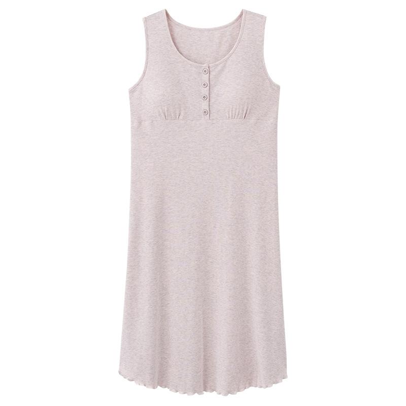 マタニティ 産後 授乳服 ワンピース レディース 妊婦服 パジャマ ルームウェア 胸パッド付 出産準備 入院着 オールシーズン・素材: モダール、ポリエステル・スタイル: プルオーバー、シンプルカジュアル・袖丈: ノースリーブ・カラー展開: AM-13266, AM-13267, AM-13268, AM-13269, AM-13270, AM-13271, AM-13272, AM-13274, AM-13275・サイズ展開: M（40-50kg）, L（50-60kg）, XL（60-70kg）, XXL（70-80kg）・生地の厚さ: 普通(141-160g/平米)