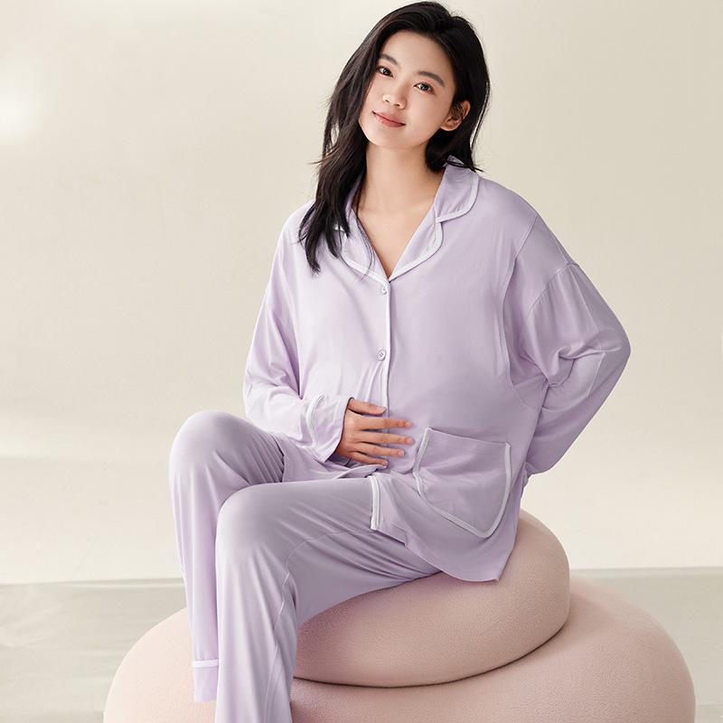マタニティ パジャマ カップ付き 授乳服 産後ウェア 部屋着 ルームウェア ナイトウ...