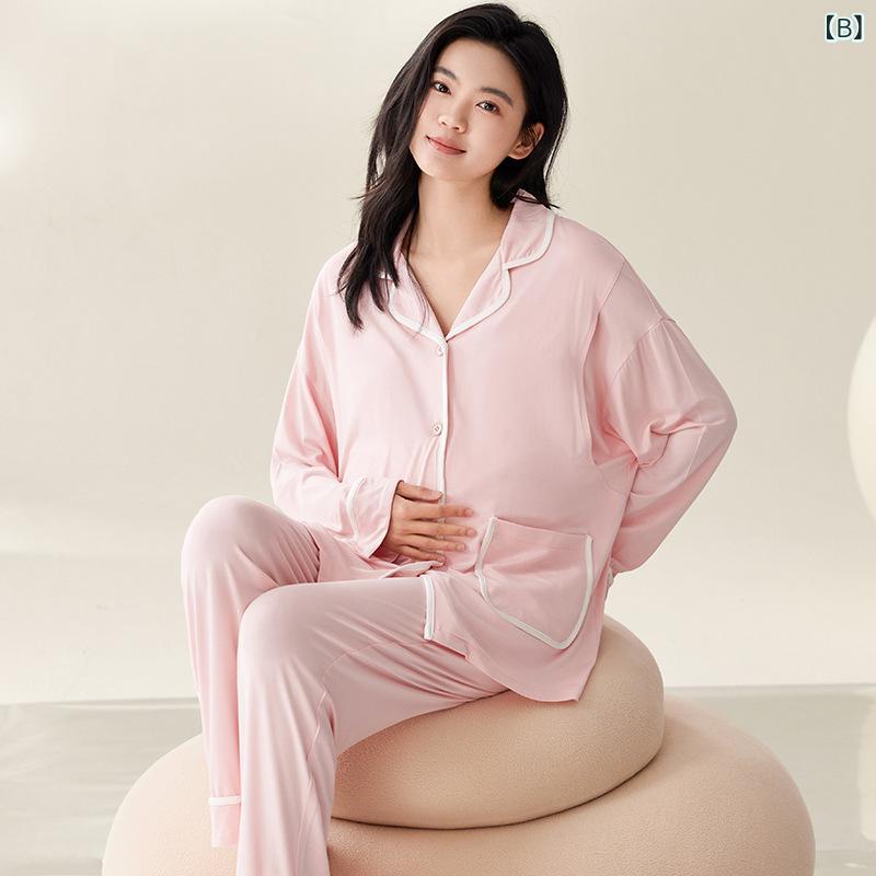 マタニティ パジャマ カップ付き 授乳服 産後ウェア 部屋着 ルームウェア ナイトウ...