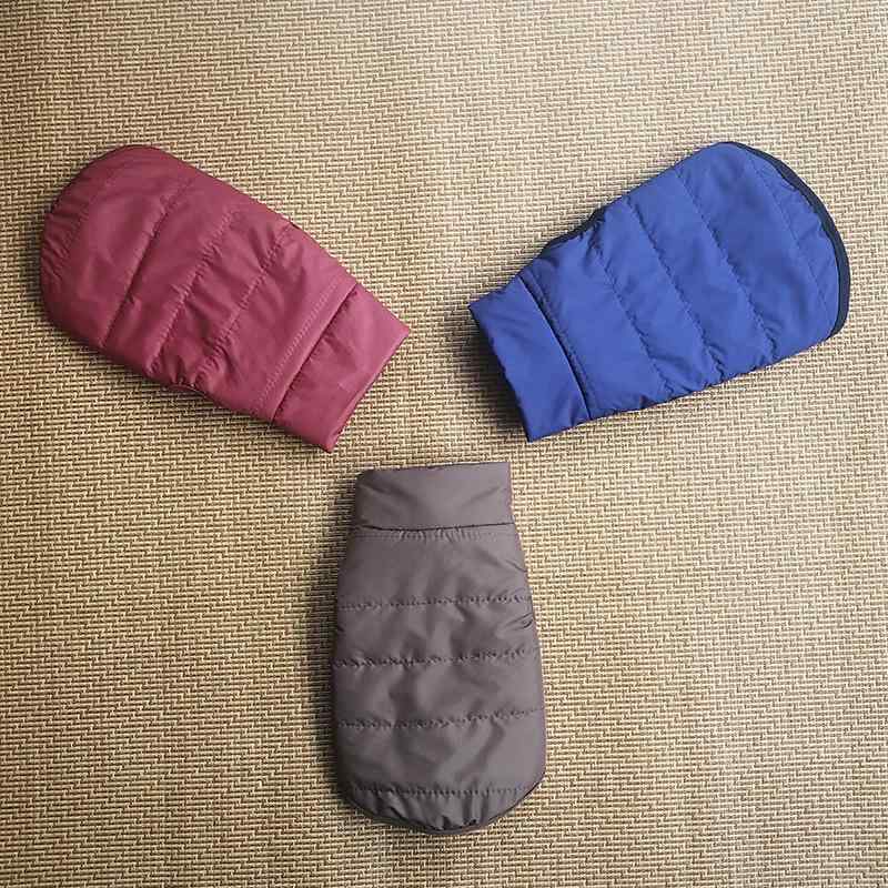 ペット服 秋冬 女の子 男の子 防寒 厚手 裏起毛 暖かい 棉コート ジャケット 小型...