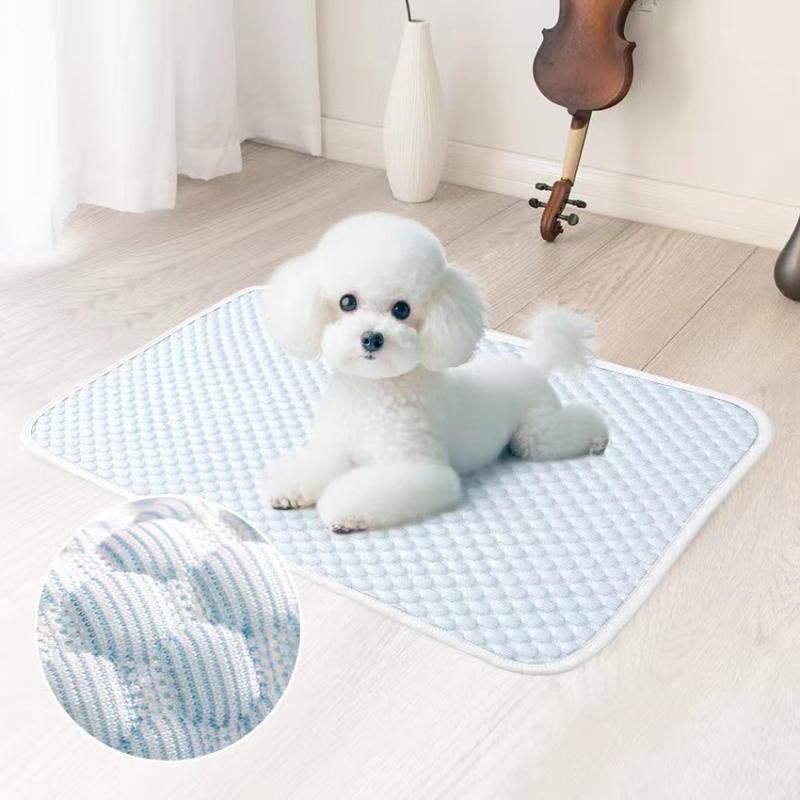ペット マット 接触冷感 3Dメッシュ 犬 猫 オールシーズン 涼感 クッション 洗える 高弾性 冷却マット 夏用 ペット用品