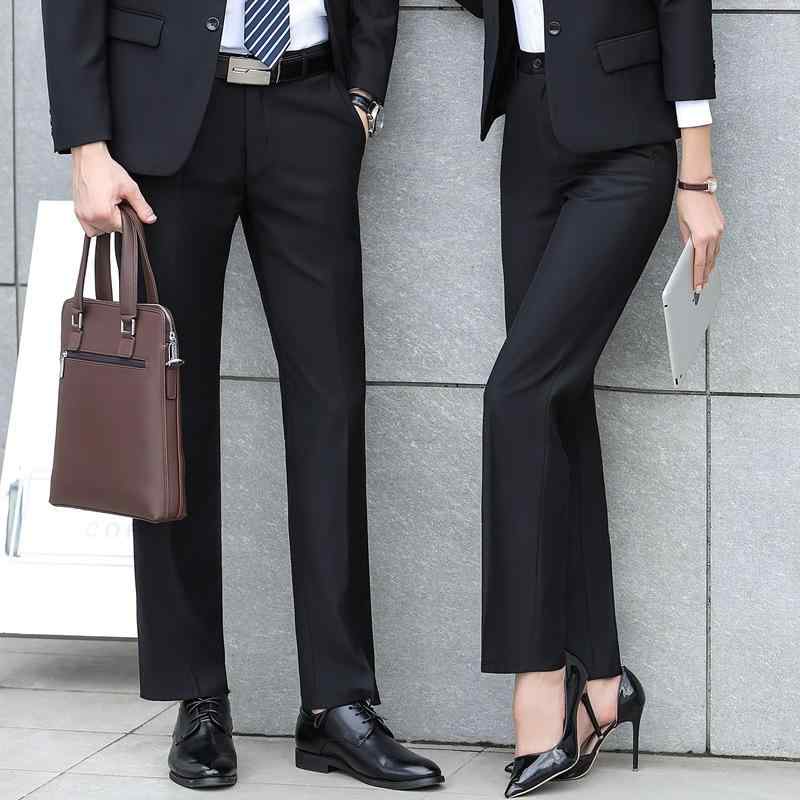 パンツ レディース カーゴパンツ スラックス メンズ 通勤 ビジネス 仕事用 韓国風 シンプル 無地 スリム テーパードパンツ カジュアル ボトムス 美脚 ストレッチ 伸縮性 オフィス 作業着 vision-stores-10334817 ビジョンストア パッケージ画像