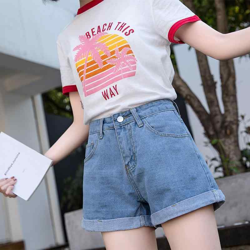 ショートパンツ レディース ハイウエスト デニム ズボン Aライン ワイドパンツ ゆったり カジュアル レトロ 美脚 着痩せ 韓国風 オールシーズン・スタイル: 闊脚パンツ・パンツ丈: 三分丈・ウエスト: ハイウエスト・厚み: 通常・カラー展開: ホワイト、ブラック、ライトブルー・サイズ展開: S,M,L,XL,2XL・主素材成分比: 30%以下・スタイル: 御姐風・伸縮性: 中弾力・製品カテゴリ: デニムパンツ・加工: ヴィンテージ加工