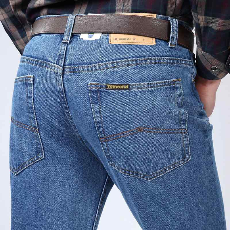 デニムパンツ メンズ 高齢者 深股上 綿100% 秋季 ハイウエスト 薄手 ストレート ゆったり 父親用 ボトムス パンツ vision-stores-10352939 ビジョンストア パッケージ画像