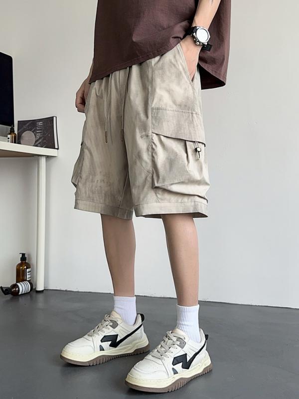 ショートパンツ メンズ カーゴパンツ 5分丈 格子柄 カジュアル スポーツ ポケット付き ハーフパンツ 膝丈 綿混 ワークパンツ 普段使い 通気性