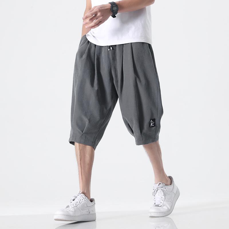 ハーフパンツ メンズ 男性用 七分丈 短パン 運動 スポーツ 部屋着 カジュアル ゆったり ストレート 薄手 大きいサイズ 夏