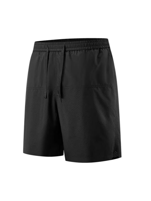 ハーフパンツ メンズ 接触 通気性 メッシュ 夏 薄手 速乾 ゆったり 外出着 五分丈 カジュアル 無地 ストレッチ ポケット付き・素材: ポリエステル・パンツ丈: 五分丈・柄: 無地・カラー: ブラック、アプリコット、グリーン・サイズ展開: M、L、XL、2XL、3XL、4XL・シルエット: ルーズ・伸縮性: 微弱・スタイル: スポーツカジュアル・素材構成: ポリエステル100%