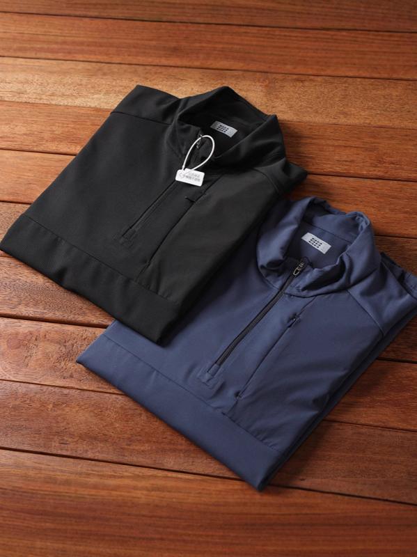 Tシャツ メンズ トップス アウトドア スポーツ 通気性 ストレッチ ハーフジップ プルオーバー カジュアル・スタイル: カジュアル・主な素材: ナイロン・柄: 無地・シルエット: ストレート・対象年齢: 青年・デザイン: プルオーバー・ネックライン: スタンドカラー・袖丈: 長袖・厚さ: 薄手・生地: 化学繊維混紡・主な素材混用率: 81%-90%・用途: カジュアル・ディテール: ポケット装飾・カラー: ブラック、ネイビー・サイズ: M、L、XL、XXL、XXXL・カテゴリ: Tシャツ・袖の形: 定番・重量: 約350-400g・対象性別: 男性
