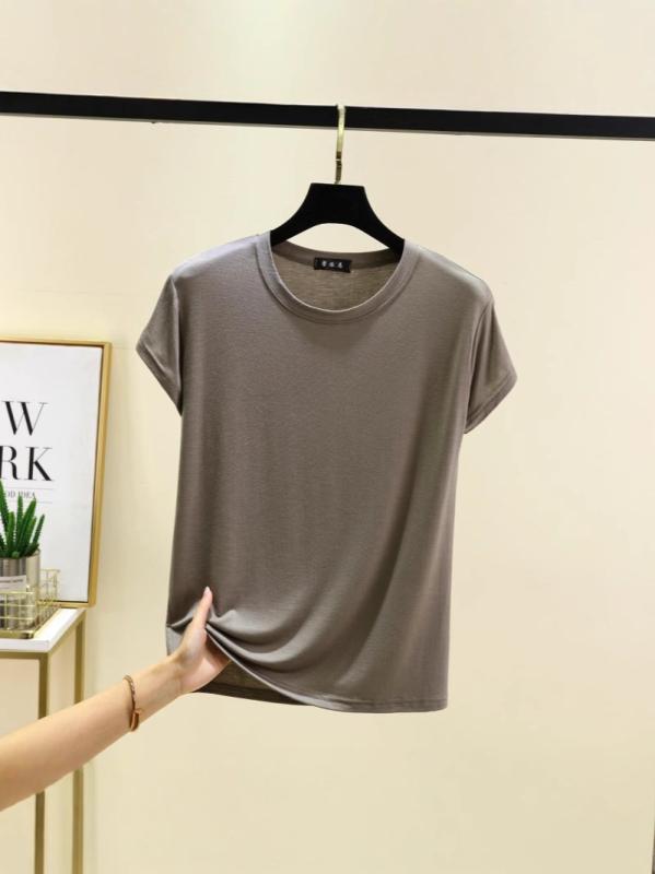 モダール 素材 半袖 Tシャツ、 レディース 夏 新作 ぽ っ ちゃり さん 向け、 スタイリッシュで 万能な 大きい サイズ、 ゆったり した 着痩せ 効果の ある トップス生地名: モーダル主な生地構成: モダール繊維主な生地構成 2: スパンデックスパターン: カラーブロックスタイル: ルーズフィット,ガーリースタイル袖丈: 半袖職人技: ニット商品番号: V-2537 ラージサイズブランド: その他バージョン: ルーズタイプ服の長さ: 通常スタイル（50cm&amp;lt;長さ≦65cm）襟のタイプ: ラウンドネックスリーブタイプ: レギュラースリーブ人気要素: ソリッドカラー,レジャー,多用途発売年・発売時期: 2026年春色: 黒,白,コーヒーグリーン,ライトブルー,灰緑色,アイアングレー,ベージュ,デニムブルー,新作カーキ,ピンク,コーヒー色サイズ: 3XL,4XL,5XL,6XLスタイルタイプ: フレッシュでガーリー主な生地成分の含有量: 90% (含む) ～ 95% (含まない)柔らかさ: 柔らかい製品カテゴリー: Tシャツタイプ: ソースファクトリータグ: タグ付き主な生地成分2の含有量: 30%未満対象者: ティーンエイジャー,ユニバーサル,Young,若者,若者と中年