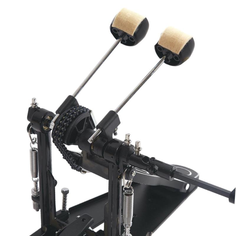 ツインペダル ダブルベースペダル ダイレクトドライブ式 バスドラムキック用 フットペダル付 滑り止めグリル設計 ツインドラムペダル 調節可能 パーカッション用 ドラムキットアクセサリ vision-stores-10382423 ビジョンストア サンプル画像2