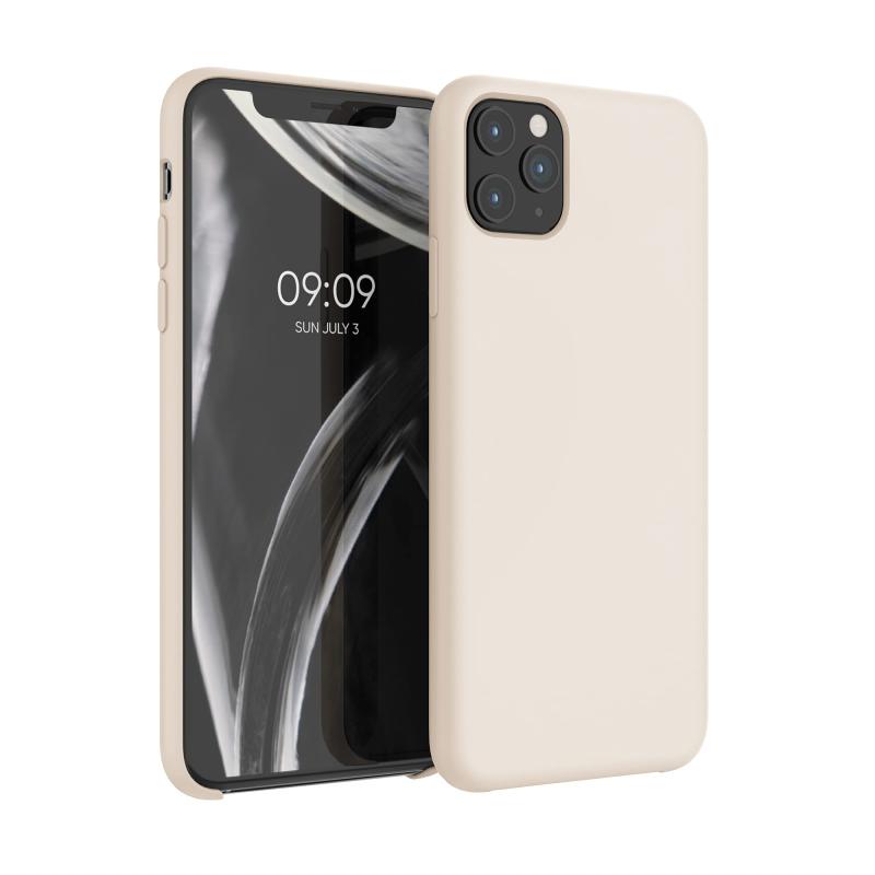kwmobile スマホケース Apple iPhone 11 Pro Max対応 ケース - TPU リキッド シリコン カバー - 耐衝撃 傷防止 サラサラ Case