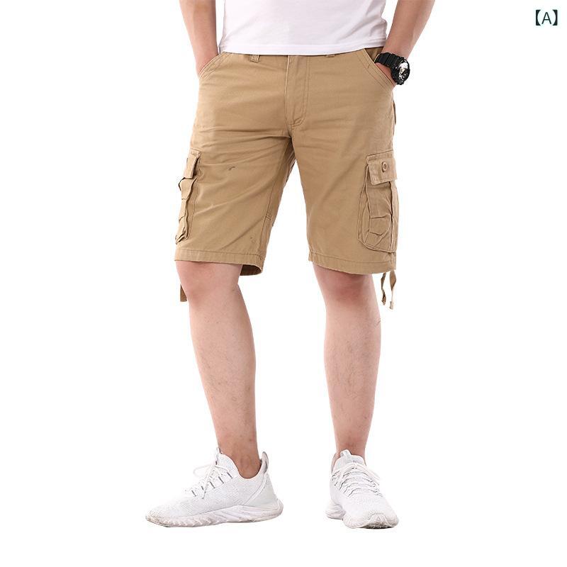 ショートパンツ メンズ ハーフパンツ 半パンツ 短パン ワークパンツ 工装パンツ カジュアルパンツ 五分丈 ボトムス パンツ ゆったり 快適 紳士 男性用 青年 ジュニア 軽量 薄手 夏 サマー 通気性 涼しい チノパン アウトドア 普段使い