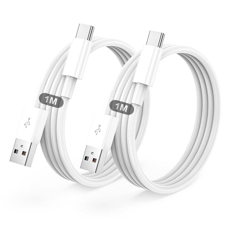 USB C ケーブル 純正 2本セット タイプc コード 3A急速充電 PD対応