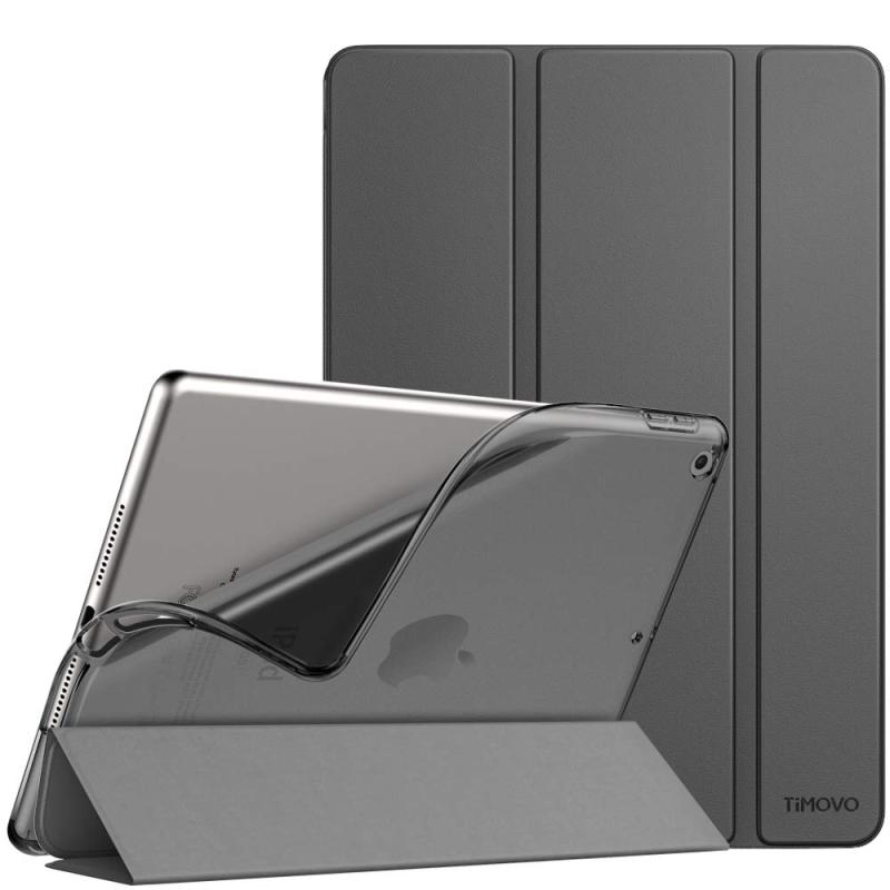 TiMOVO 保護ケース iPad 10.2用 三つ折りスタンドケース TPUバック