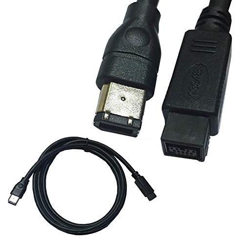 Firewire ケーブル、Firewire 800/400ケーブル 9ピン オス - 6ピン オス、IEEE1394デバイス向け(1.8M)FireWire 800 9ピンコネクタは、FireWire 800（またはIEEE-1394b）と呼ばれるIEEE-1394技術の最近の改良の一部です。仕様の改良により、元のIEEE-1394標準の最大2倍の速度でデータを転送することができます。この新しいコネクタタイプは、古い4ピンおよび6ピンコネクタに適合させることができます。適応させる場合、最大転送レートは400 Mbpsになります。PC、Mac、Apple FireWire、SUN、Sony iLinkおよびすべてのIEEE-1394b周辺機器と互換性があります。