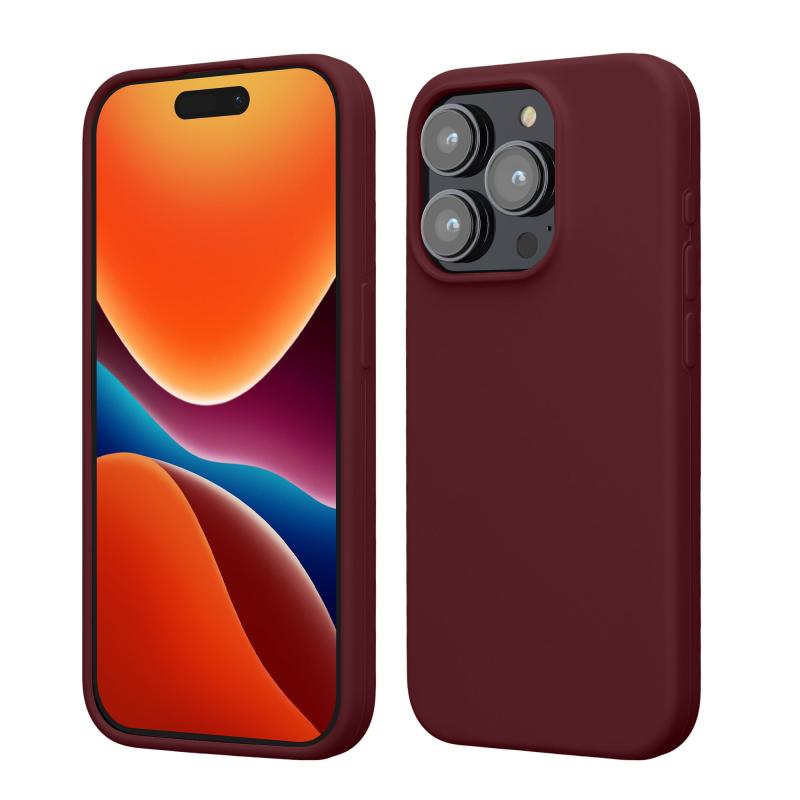kwmobile スマホケース iPhone 15 Pro対応 ケース - 耐衝撃 傷防止 サラサラ - シリコン TPU ボルドーバイオレット対応モデル: iPhone 15 Pro対応リキッドシリコンケース: ボルドーバイオレット のTPU 液体シリコン ケースは、くせになるサラサラとした手触りの良さが自慢です 薄型でシンプルな保護カバーデザインが、高級感を演出します。外観のおしゃれさと衝撃吸収や落下防止に強い頑丈さで、あなたの携帯電話を保護します。カラーバリエーション: このゴム TPUケースはカラーバリエが豊富でアクセサリー感覚であなたにピッタリのかわいいカラーや気分にあった色をセレクトできます。異なる色を装着すればスマホ二台持ち ケースとしても分かりやすく衝撃吸収&amp;快適な操作: シリコーン製のバックケースが、大切なスマフォを安定的にホールドし、傷やホコリ、衝撃からしっかりと保護します。充電、全てのボタンや接続部分は背面カバーケースを付けたままいつも通り操作OK製品: 万が一購入商品にがありましたら、弊社カスタマーサービスまでご連絡ください。お問い合わせ内容に応じて代替品交換またはが可能です。ご安心して購入ください。