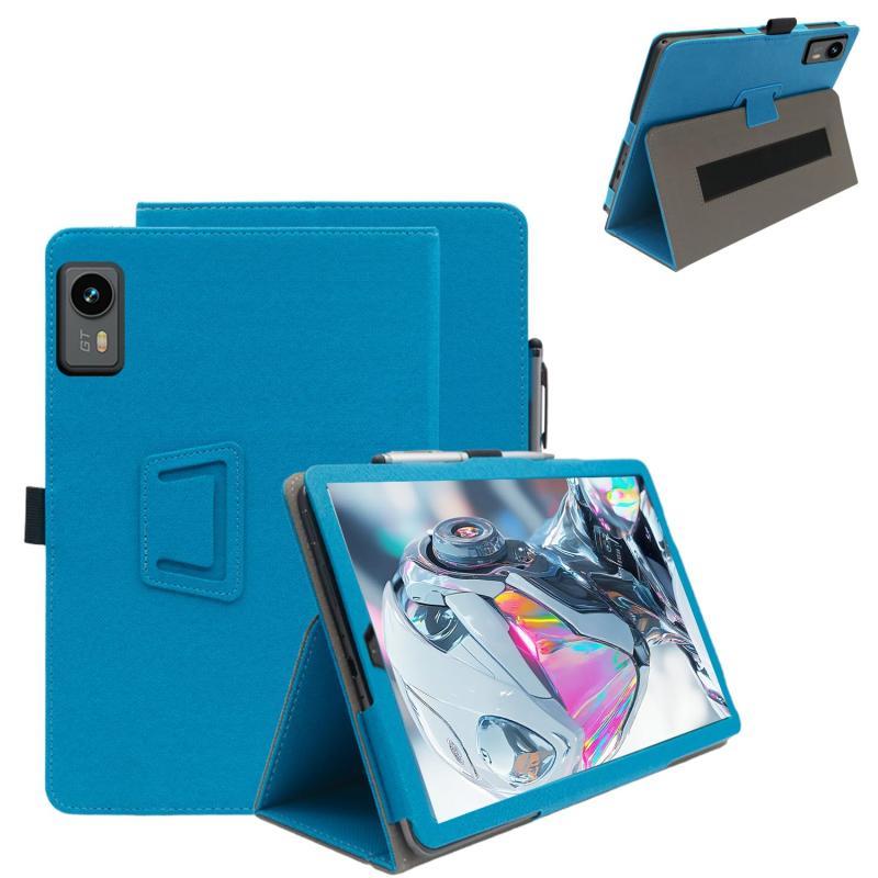For LZF ZPad1A/Headwolf Titan 1 ケース 【Vaele 】8.8インチ タブレット ケース 360°全面保護 二つ折りスタンド多視角調整 ペンホルダー付き 上質PUレザー キズ防止 軽量 全面保護 LZF ZPad1A/He