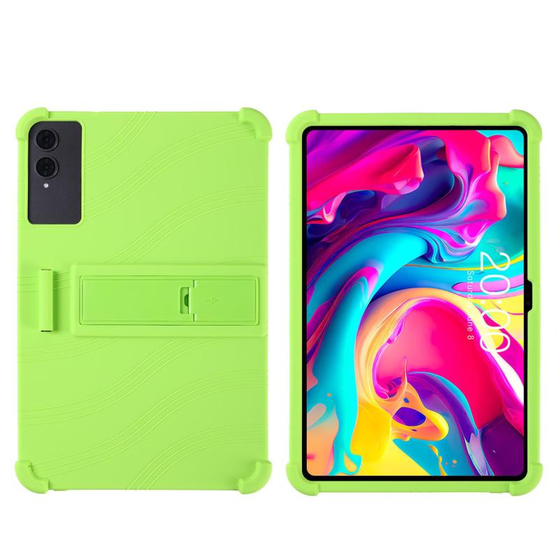 For TECLAST T65（2026モデル）対応 ケース カバー 13.4インチ Android 16 タブレットケース CNEVISON シリコンゴム ペンスロット設計 四隅加工保護 スタンド機能付き 調節可能 落下防止 ソフトシリコー