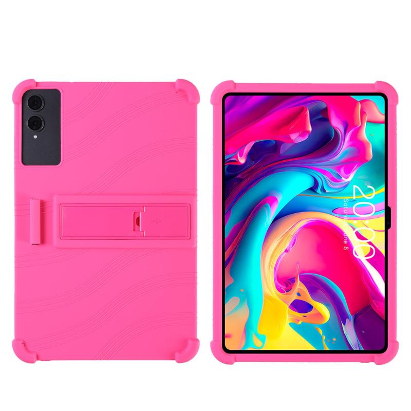 ビジョンストアのFor TECLAST T65（2026モデル）対応 ケース カバー 13.4インチ Android 16 タブレットケース CNEVISON シリコンゴム ペンスロット設計 四隅加工保護 スタンド機能付き 調節可能 落下防止 ソフトシリコー｜アングル3