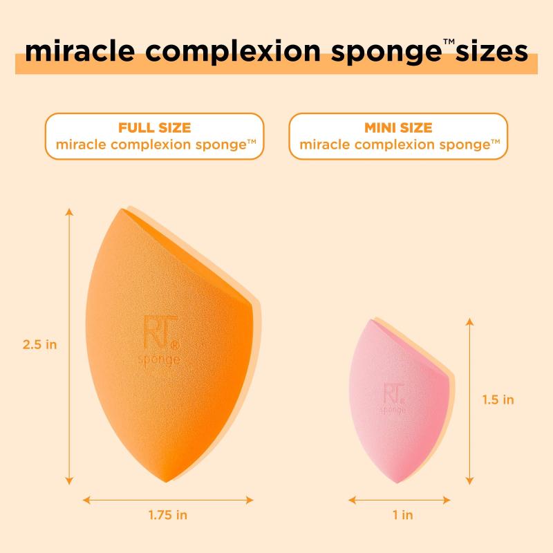 ビジョンストアのReal Techniques 4 Mini Miracle Complexion Sponges (並行輸入品)｜アングル2