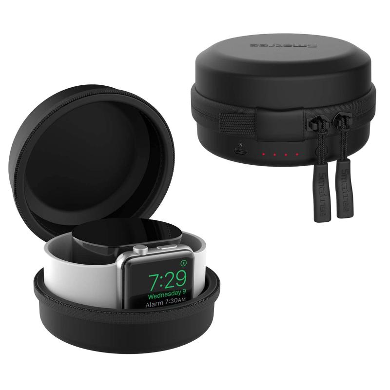 Smatree Apple Watch用収納ケース 防水・耐衝撃・防塵 軽量コンパクト 出張・旅行・持ち運びに便利 ブラック vision-stores-10441584 ビジョンストア パッケージ画像
