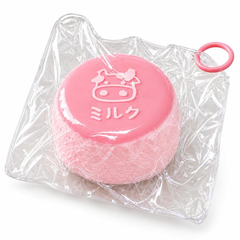 スクイーズ ミルクプリン 水感スクイーズ ぷにぷに 低反発 やわらかい 手触り ストレス解消 癒し 大人向け デザート風 かわいい パッケージ付き ギフト プレゼント 非食品 [並行輸入品] vision-stores-10440627 ビジョンストア サンプル画像2