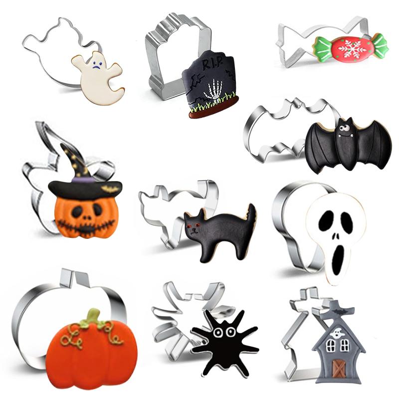 【BEAUTY PLAYER】クッキー型 ハロウィン 10個セット コウモリ カボチャ おばけ 魔女の帽子 カボチャ 頭蓋骨や他の形状 (ハロウィン10セット-A)🎃高品質な金属素材：食品級の430ステンレスを採用して、優れた製品で衛生無毒、ご安心に利用できます。耐久性があって、操作簡単で取り出しやすいし、洗浄しやすいし、繰り返し使用するのに最適です。金属素材は、均一に熱を伝導するため、クッキー作りの際に完璧な焼き上がりを実現します。🎃掃除とメンテナンスが容易：クッキー型の滑らかな表面と精巧な仕上げにより、掃除が非常に簡単です。手洗いまたは食洗機での清掃が可能で、次回使用する際にも清潔で衛生的な状態を保ちます。🎃多彩な形状とサイズ：この10個入りのハロウィン クッキー型のセットは、ウィザードハットやブラックキャット、クモの巣など、さまざまな形状とサイズのハロウィン要素のクッキー型が含まれています。可愛らしい小さなクッキーから大きなハロウィンテーマのお菓子まで、さまざまな用途に合った型が揃っています。🎃 さまざまな食材に適用：これらの金属クッキー型は、生地だけでなく、チョコレートやチーズ、フルーツなどの食材を切るためにも利用できます。ハロウィンパーティーには美味しいオプションを提供します。🎃両側の違い：一側は少し鋭くてカッター専用です。他の側は滑らかに仕上げて、巻き縁のデザインで、手を傷つきません。品質には万全を期しておりますか、万が一動作不良破損・内容の相違が発生した場合付、お間い合わせメールにてご連絡お願い致します。また、ハロウィンの要素を取り入れたパッケージ商品もたくさんありますので、ぜひブランドのフラッグシップショップで手に取ってみてください。