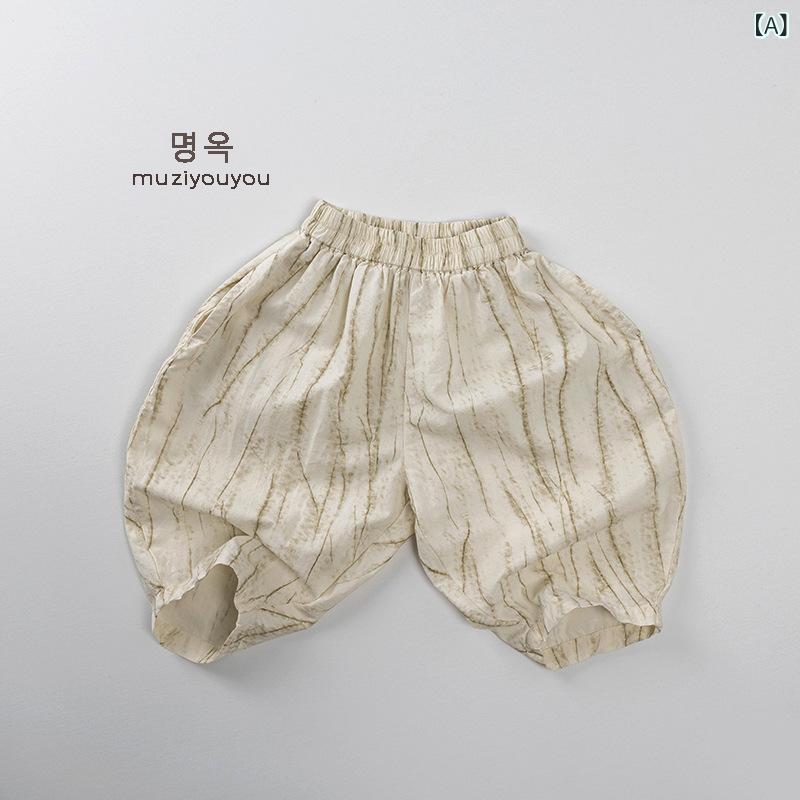 パンツ キッズ 男の子 女の子 防蚊パンツ 蚊よけ ズボン ボトムス 子供服 ベビー…