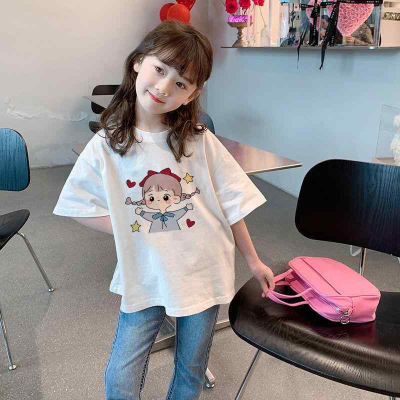 ・カテゴリ: キッズTシャツ・対象性別: 女の子・スタイル: ヒッピー・フード: なし・袖丈: 半袖・対象年齢: 中大童（8歳以上、身長140cm以上）、中小童（3〜8歳、身長100〜140cm）・生地加工: 防炎・柄: キャラクター、アルファベット、プリント・主な素材: 綿100%・ネックライン: クルーネック・機能: 吸湿速乾・カラー展開: 白色IECcream、白色おさげの女の子、白色百事可愛、白色ピンクのウサギ、白色ひよこ、白色緑ラインのウサギ、白色レインボー笑顔、白色笑顔アルファベット、白色レッド中国、白色パープルスター、白色英語喜楽、白色ハッピーウサギ、白色太陽YOU、無地ホワイト・サイズ展開: 100cm、110cm、120cm、130cm、140cm、150cm、160000000160cm