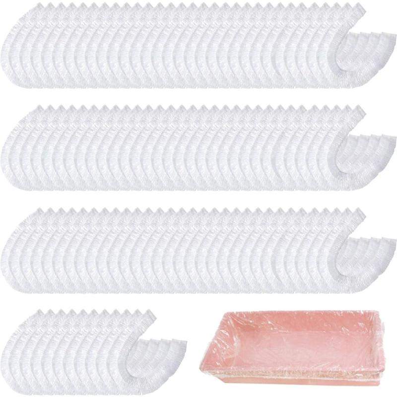 うさぎ ケージ トレイ カバー うさぎ用 トイレシート 100枚入 トレイ直径45～75cm 使い捨て ケージ用 カバー シート PE素材 簡単お手入れ トイレ掃除シート 小動物 ペット用【100枚入り大容量】ペットケージトレイのゴミを集めるための使い捨てフィルムバッグ100枚入り。サイズは 75×45cm以内 のケージトレイやトイレに最適です。毎日使える高コスパ仕様。【PE 素材で防水保護】PE製の薄手シートが伸びてフィットし、防漏性能で、液体の漏れを確実に防ぎ、ペットの排泄状況の確認にも便利です。【使い捨てでいつも清潔 】使い捨てラビットケージの内張りは、汚れたらすぐ交換可能、菌の繁殖や臭いの残留を抑え、うさぎのトイレを衛生的に保ちます。【掃除が一瞬で】糞尿や床材を包んで処理できるので、毎日のケージメンテナンスが簡単に。交換もカンタンです。【簡単設置うさぎ トイレシート】縁に伸縮性のあるゴムを採用、トレー全体をしっかりカバー、落ちにくく。