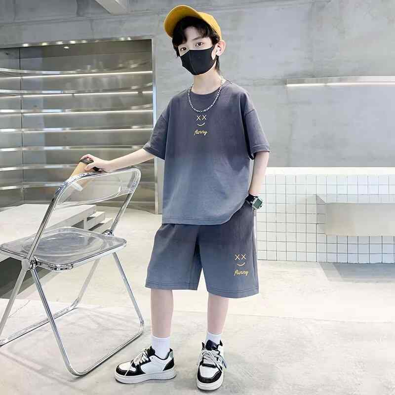 セットアップ 男の子 キッズ ジュニア 子供服 半袖 Tシャツ ハーフパンツ 上下セット ズボン トップス ボトムス カットソー スポーツウェア 部屋着 普段使い カジュアル スポーティー おしゃれ かっこいい 通学 部活 運動