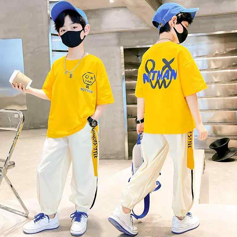 Tシャツ セットアップ キッズ 男の子 女の子 半袖 ハーフパンツ ショートパンツ 上下セット トップス ボトムス カットソー 部屋着 ルームウェア 運動着 スポーツ風 快適 薄手 通気性 伸縮性 丸首 プルオーバー